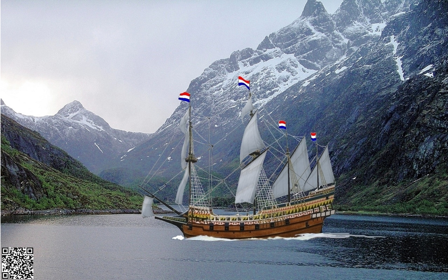 norway-coastline-dutch-ship